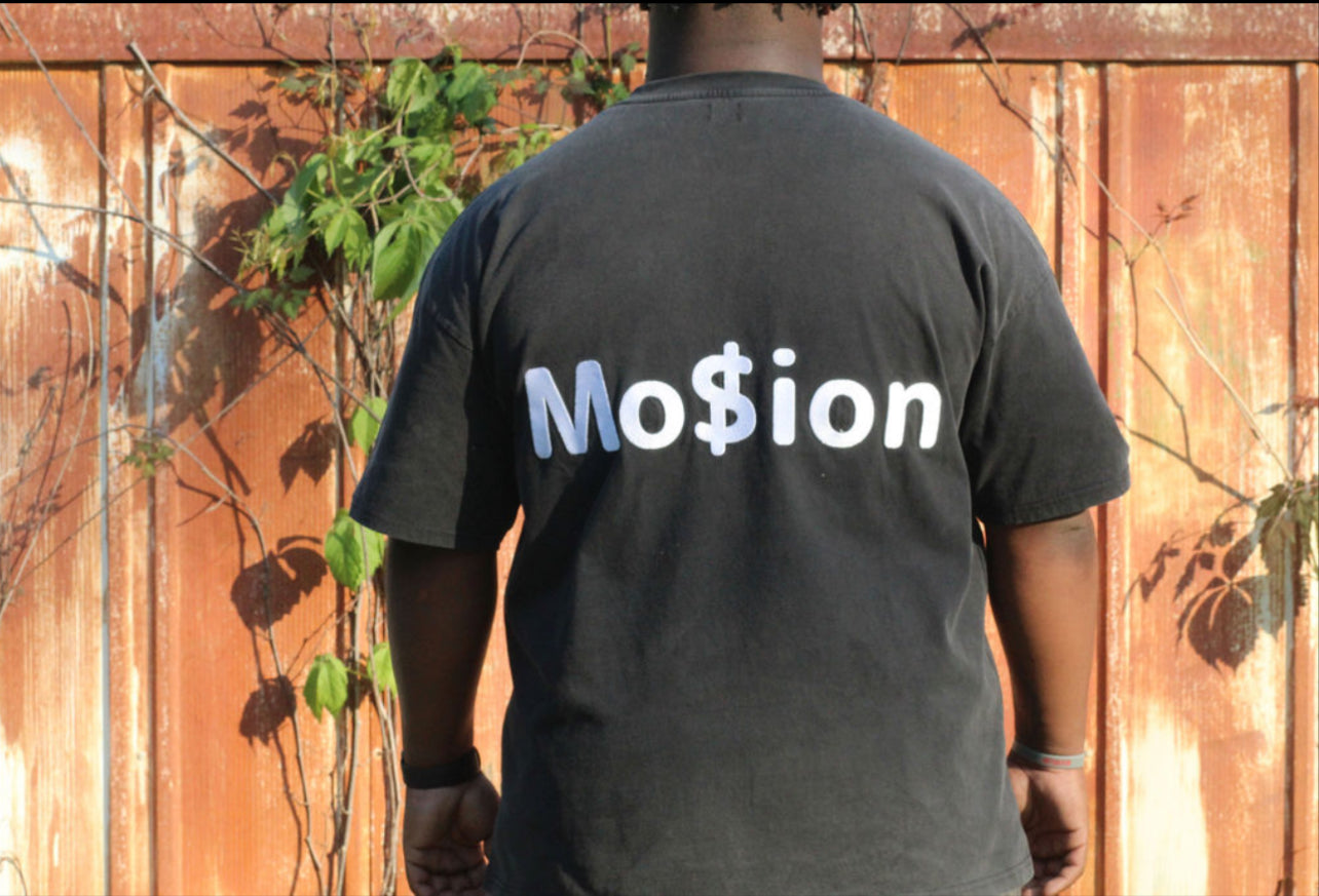 Mo$ion Acid Wash T - Shirt