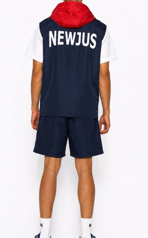 Fourth Of July Windbreaker Shortset
